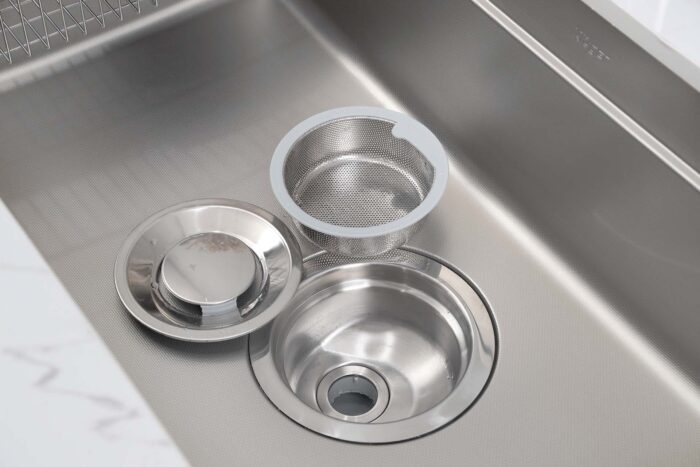 Chậu rửa bát inox KLUGER KU7844FS Basic dòng MOD - Ảnh 4