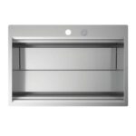 Chậu rửa bát inox NOBINOX ARTINOX MOSE NA808 00008ALBR70SP