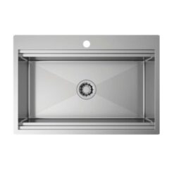 Chậu rửa bát inox NOBINOX ARTINOX TITANIUM NA805T 00008ALPBRI70