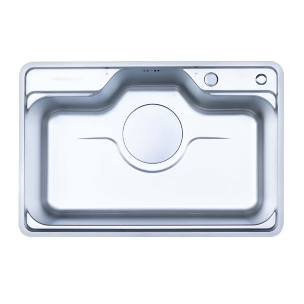 Chậu rửa bát inox NOBINOX LIKEN NL724D