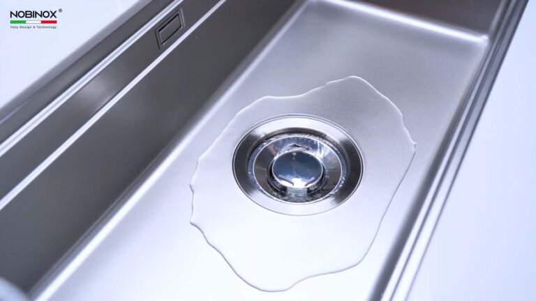 Chậu rửa bát inox NOBINOX LIRA NJ566D - Ảnh 14