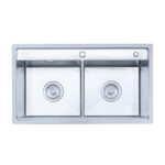 Chậu rửa bát inox NOBINOX LUMIA NJ508D