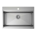 Chậu rửa bát inox NOBINOX TASCA STEP NT651T SA7000B