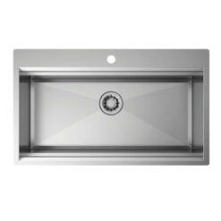 Chậu rửa bát inox NOBINOX TASCA STEP NT685T SA8000B