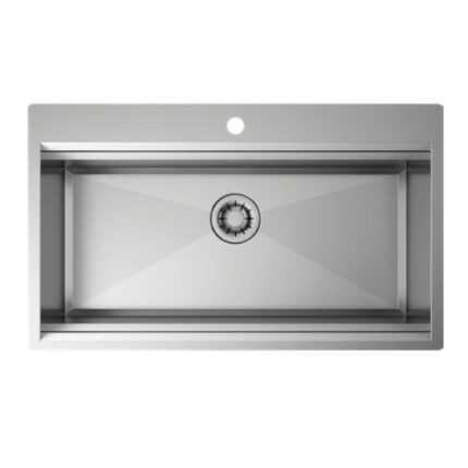 Chậu rửa bát inox NOBINOX TASCA STEP NT685T SA8000B