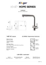 Vòi rửa bát KLUGER KLF0013C - Ảnh 4