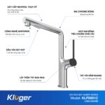 Vòi rửa bát KLUGER KLF0001C - Ảnh 2