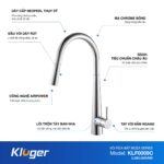 Vòi rửa bát KLUGER KLF0009C - Ảnh 2