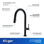 Vòi rửa bát KLUGER KLF0010B - Ảnh 2