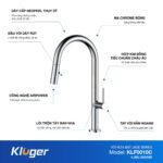 Vòi rửa bát KLUGER KLF0010C - Ảnh 2