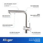 Vòi rửa bát KLUGER KLF0013C - Ảnh 2