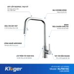 Vòi rửa bát KLUGER KLF0015C - Ảnh 2