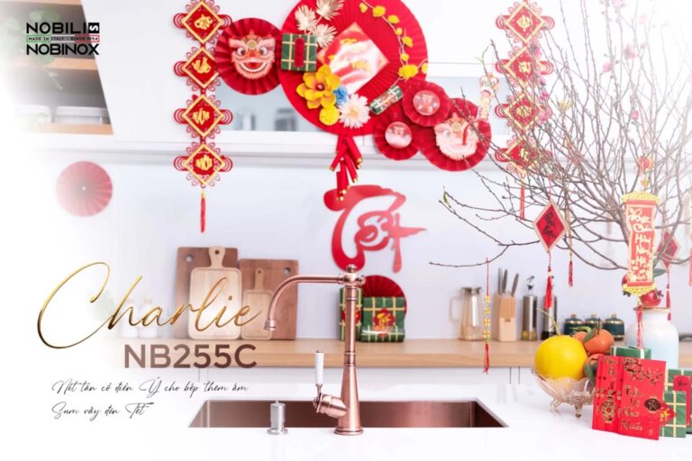 Vòi rửa bát NOBINOX CHARLIE NB255C CH75513RA - Ảnh 5