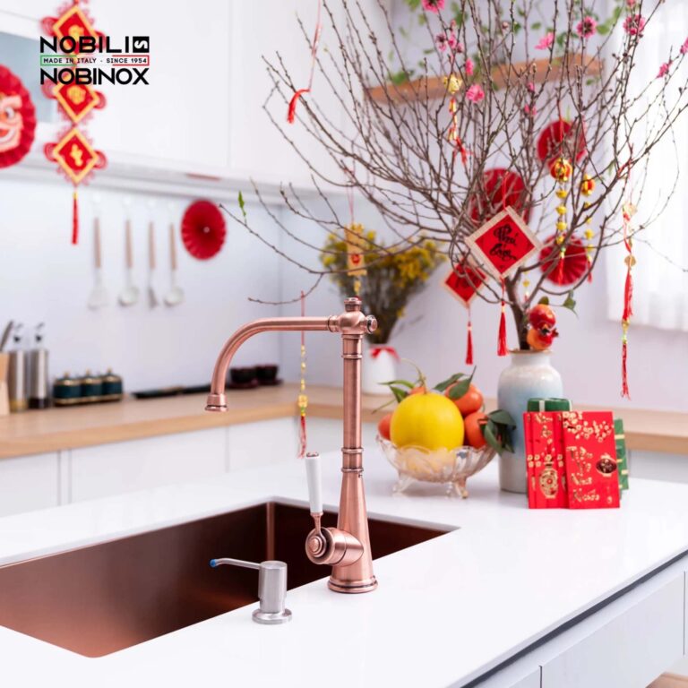 Vòi rửa bát NOBINOX CHARLIE NB255C CH75513RA - Ảnh 6