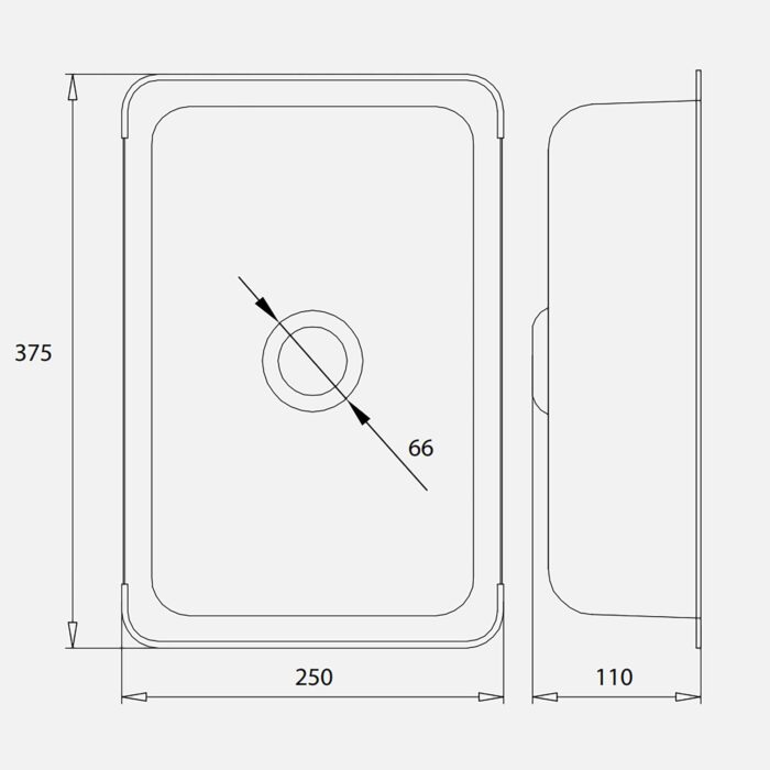 Chậu mini KLUGER KSWB-401FB - Ảnh 2