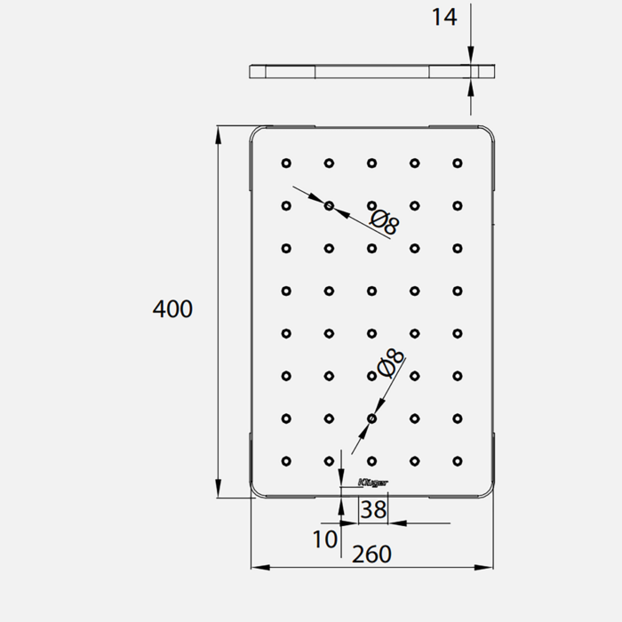 Thớt KLUGER KCB-131FS inox - Ảnh 2
