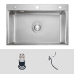 Chậu rửa bát inox KLUGER KF8121S dòng K200 - Ảnh 2