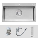 Chậu rửa bát inox KLUGER KF8850FS Basic dòng MOD - Ảnh 2