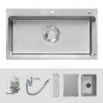 Chậu rửa bát inox KLUGER KF8850FS Plus dòng MOD - Ảnh 2