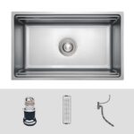 Chậu rửa bát inox KLUGER KG7044FS Basic dòng K600 - Ảnh 2