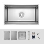 Chậu rửa bát inox KLUGER KG7644FS Plus dòng K600 - Ảnh 2