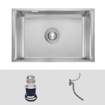 Chậu rửa bát inox KLUGER KU8121S dòng K200 - Ảnh 2