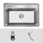 Chậu rửa bát inox KLUGER KW8101FS dòng K100 - Ảnh 2