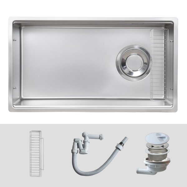 Chậu rửa bát KLUGER KY8045FS Basic dòng TOYA