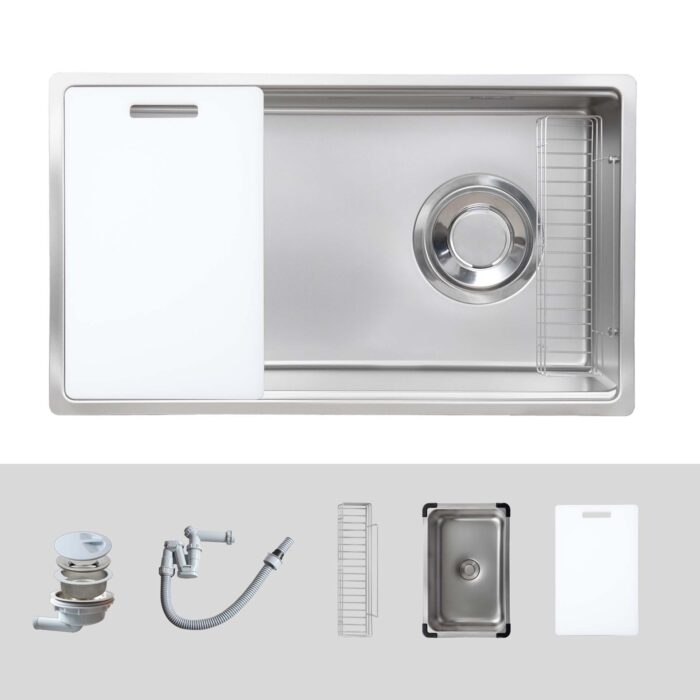 Chậu rửa bát KLUGER KY8045SL Plus dòng TOYA