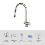 Vòi rửa bát KLUGER KLF0008S - Ảnh 3