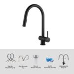 Vòi rửa bát KLUGER KLF0008SB - Ảnh 3