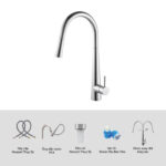 Vòi rửa bát KLUGER KLF0009C - Ảnh 4