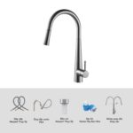 Vòi rửa bát KLUGER KLF0009S - Ảnh 3