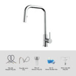 Vòi rửa bát KLUGER KLF0015C - Ảnh 3