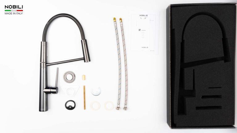 Vòi rửa bát NOBINOX LEVANTE NB306B MV123300FLP - Ảnh 3