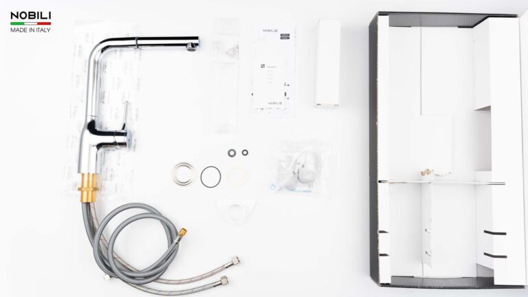 Vòi rửa bát NOBINOX MANIA NB215T CU128117/1CR - Ảnh 3