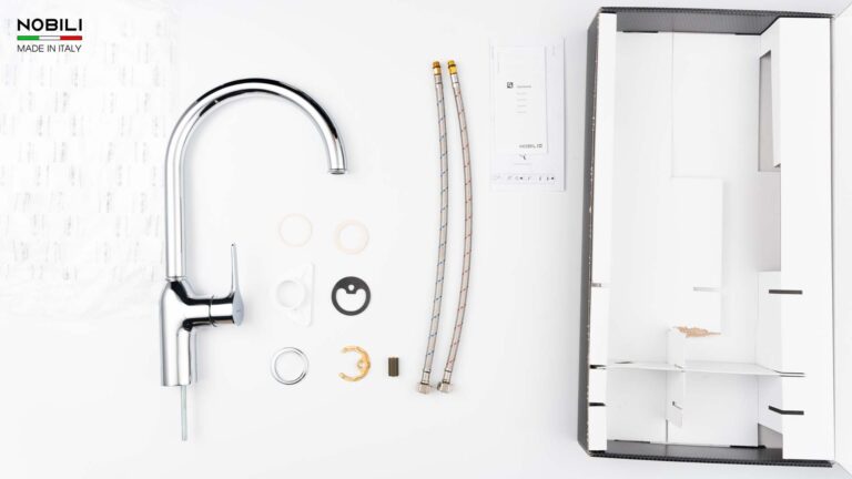 Vòi rửa bát NOBINOX RING NB132 MP117133CR - Ảnh 3