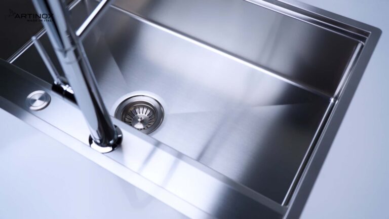 Chậu rửa bát inox NOBINOX ARTINOX NEWGO NA830 00008ALGI81 - Ảnh 6