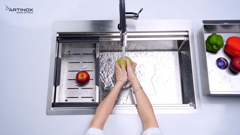 Chậu rửa bát inox NOBINOX ARTINOX TITANIUM NA805T 00008ALPBRI70 - Ảnh 4