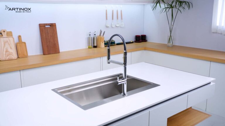 Chậu rửa bát inox NOBINOX ARTINOX TITANIUM NA805T 00008ALPBRI70 - Ảnh 5