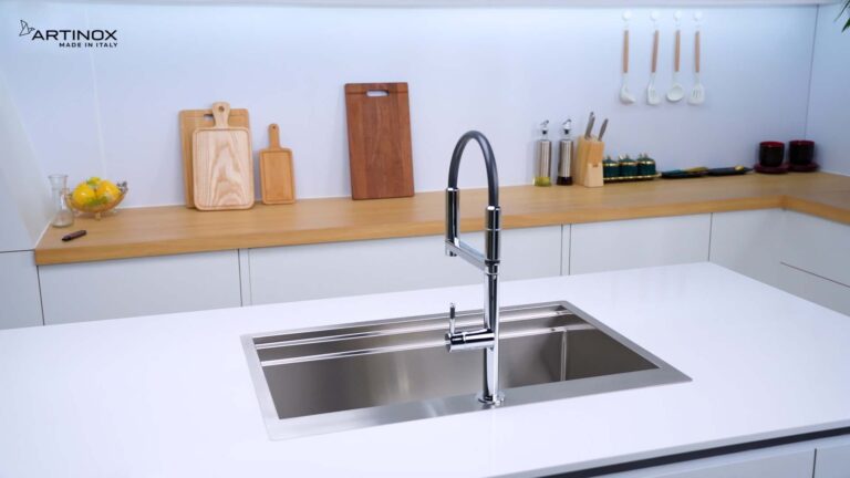 Chậu rửa bát inox NOBINOX ARTINOX TITANIUM NA805T 00008ALPBRI70 - Ảnh 8