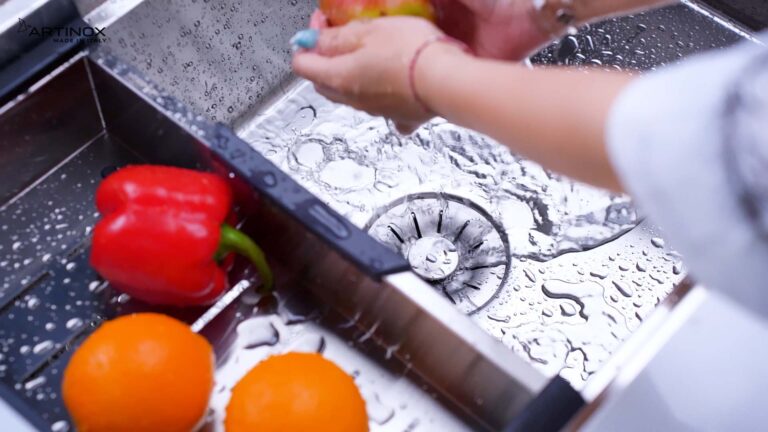 Chậu rửa bát inox NOBINOX ARTINOX TITANIUM NA875U 00008PI704025 - Ảnh 14