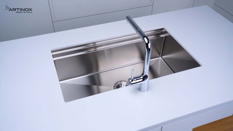 Chậu rửa bát inox NOBINOX ARTINOX TITANIUM NA885U 00008PI814025 - Ảnh 6