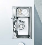 Chậu rửa bát inox NOBINOX HIGON NH905 - Ảnh 13