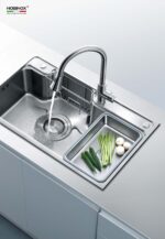 Chậu rửa bát inox NOBINOX HIGON NH905 - Ảnh 10