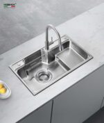 Chậu rửa bát inox NOBINOX HIGON NH905 - Ảnh 11