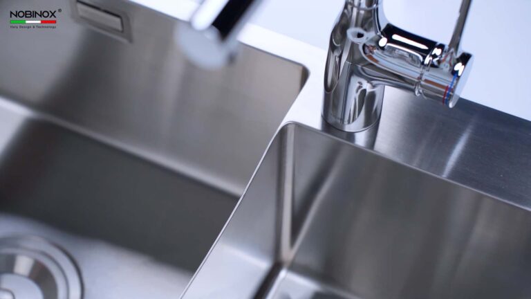 Chậu rửa bát inox NOBINOX LIKEN NL746 - Ảnh 5