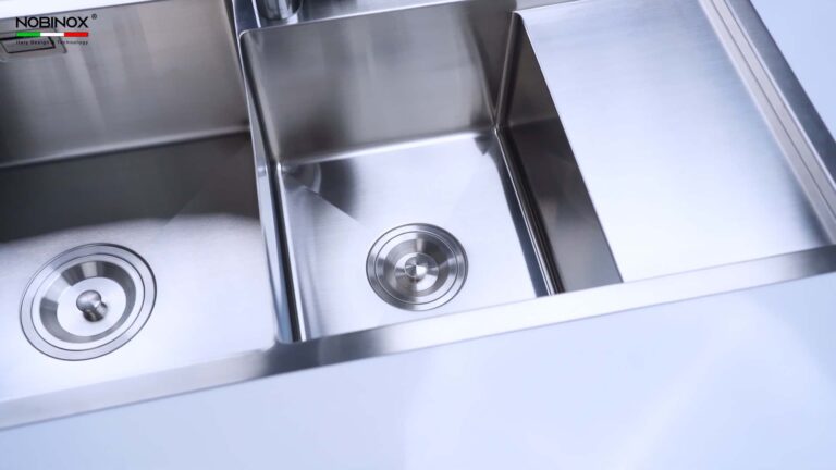 Chậu rửa bát inox NOBINOX LIKEN NL746 - Ảnh 7