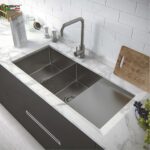 Chậu rửa bát inox NOBINOX LIKEN NL748 - Ảnh 4