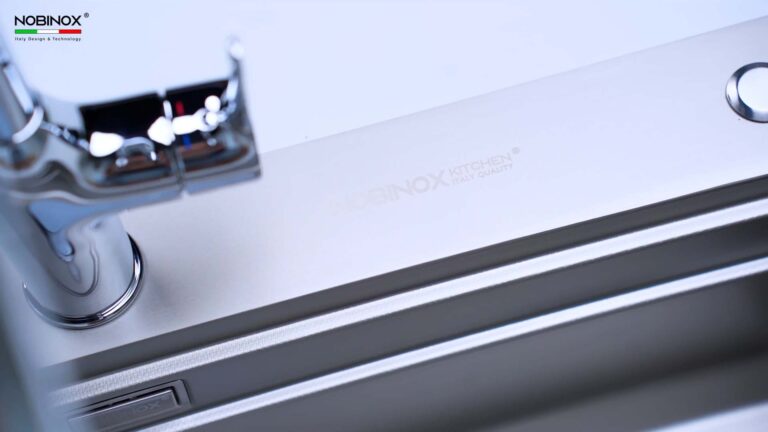 Chậu rửa bát inox NOBINOX LIRA NJ560D - Ảnh 13